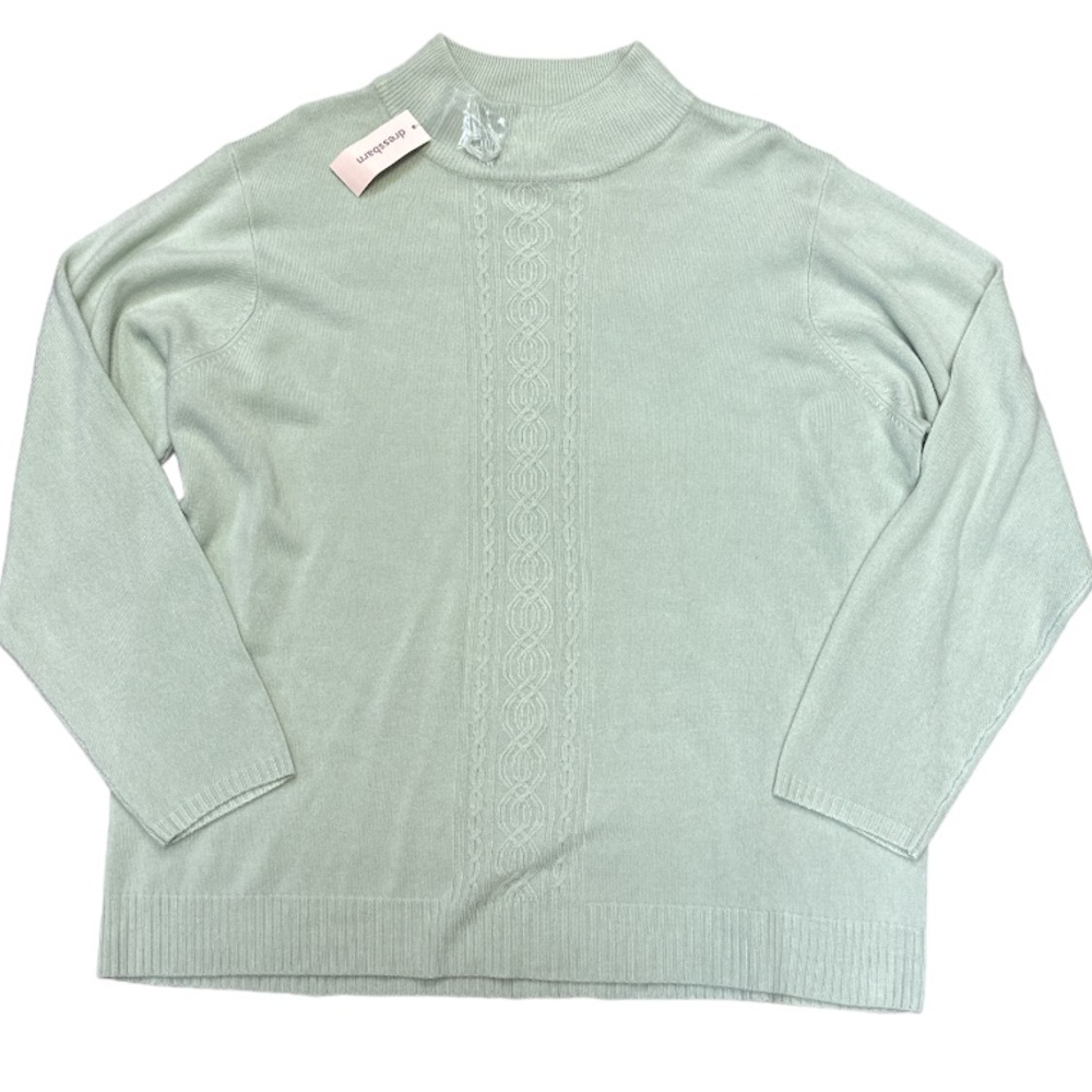 Dressbarn Woman Lightweight Long Sleeve Sweater Ladies Plus Size 14/16 1X NWT
